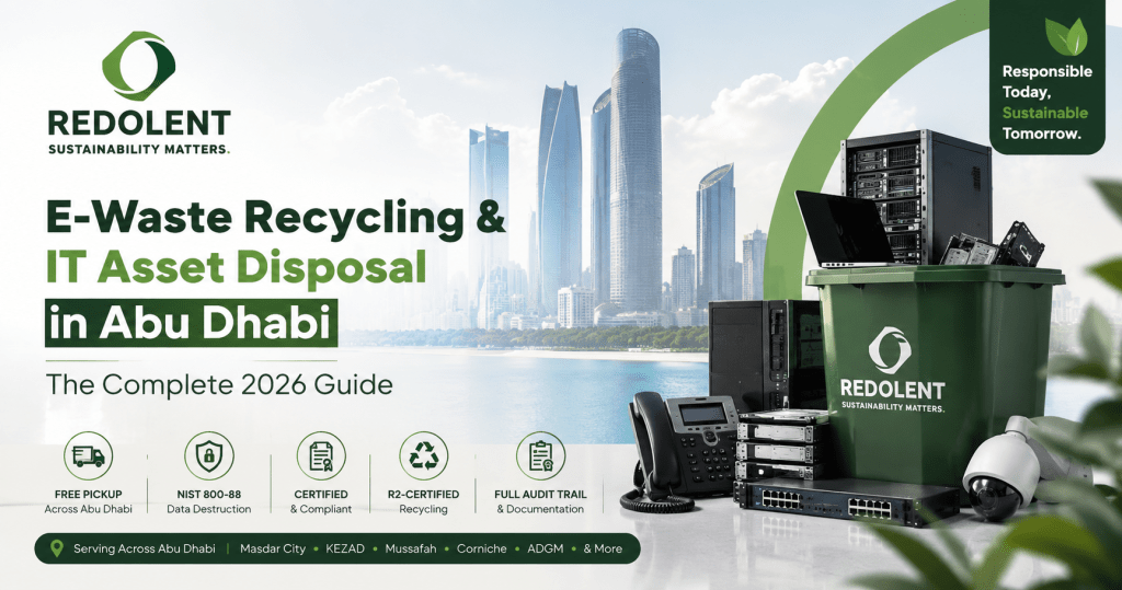 IT asset disposal Abu Dhabi, data destruction Abu Dhabi, IT scrap buyer Abu Dhabi, ITAD Abu Dhabi, computer recycling Abu Dhabi