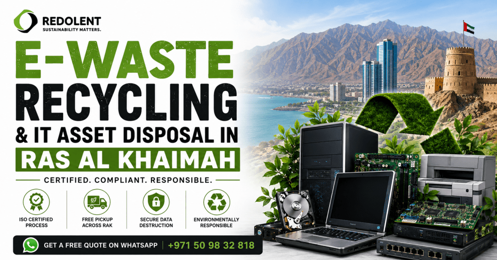 IT scrap buyer RAK, ITAD Ras Al Khaimah, RAKEZ e-waste disposal
